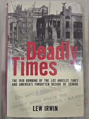 Deadly Times (Red) by Lew Irwin - Hardcover Book